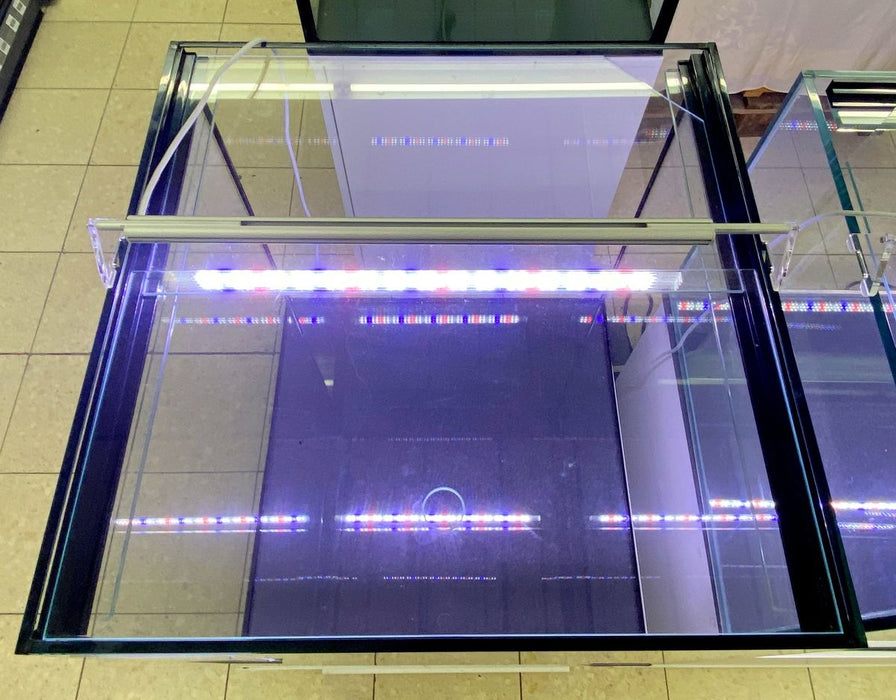 AQUARIUM 50x50x50cm (125l) "premium line" mit Schiebeabdeckung