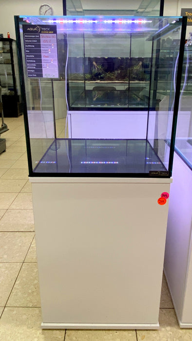 AQUARIUM 50x50x50cm (125l) "premium line" mit Schiebeabdeckung
