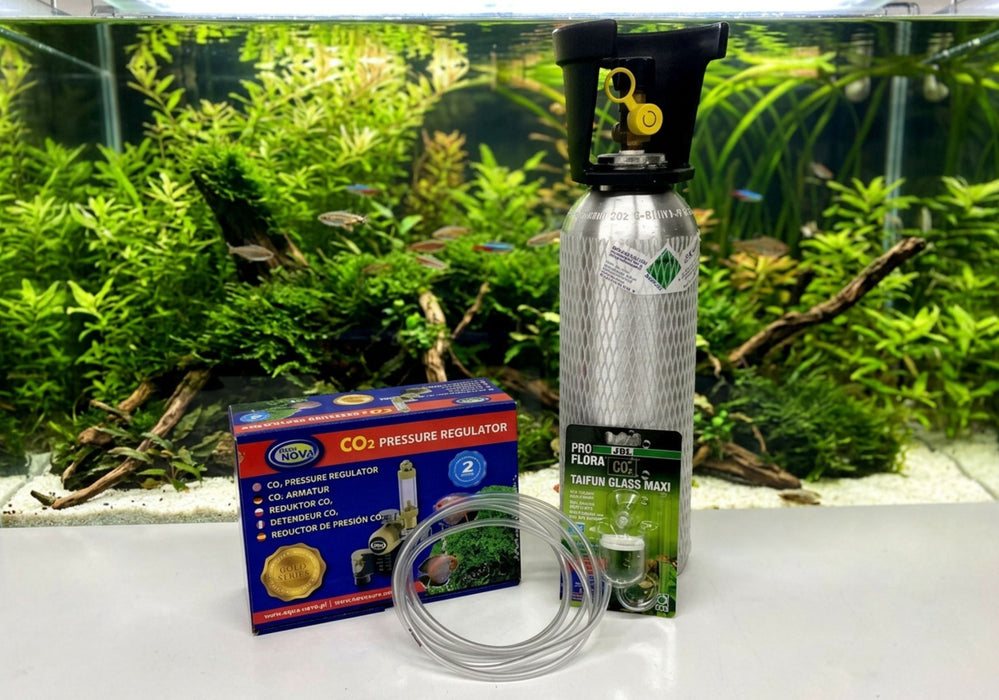 AQUA TECK CO2-Komplettset 2000g inkl. JBL CO2 Dauertest