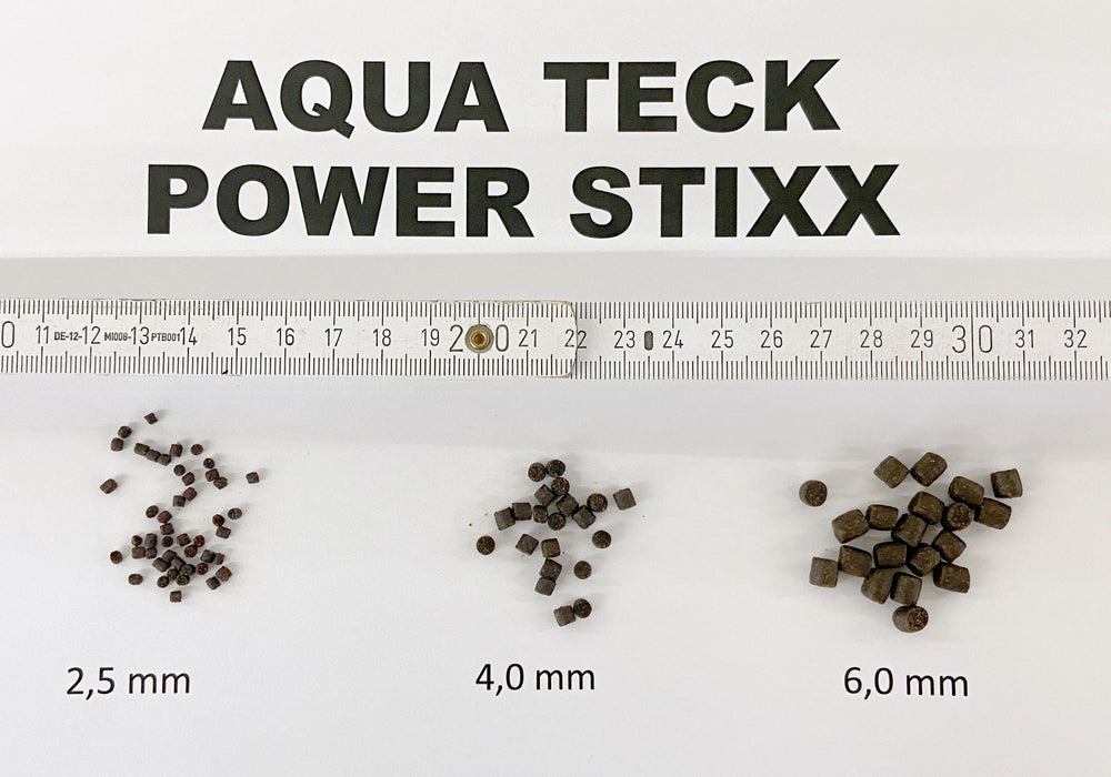AQUA TECK POWER STIXX Gr. 2 4,0 mm Alleinfutter 175g aqua-teck