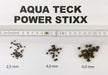 AQUA TECK POWER STIXX Gr. 2 4,0 mm Alleinfutter 175g aqua-teck