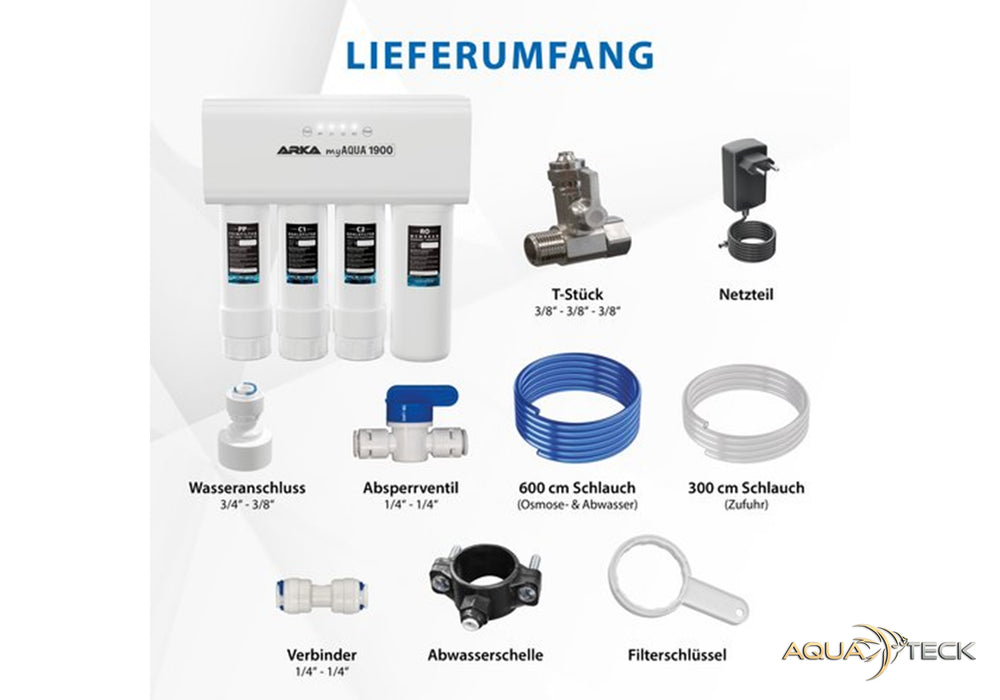 ARKA myAQUA® 1900 Umkehrosmoseanlage