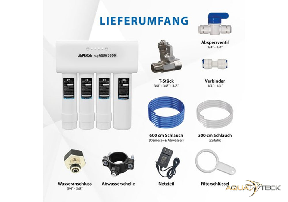 ARKA myAQUA® 3800 - Umkehrosmoseanlage