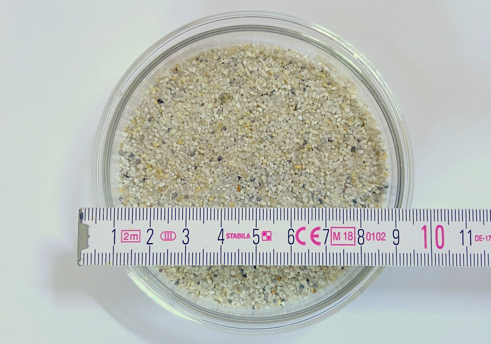 Aquariensand weiß fein 0,3-0,8 mm 15kg