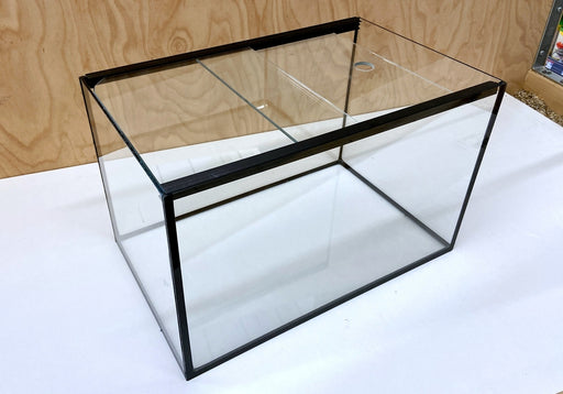 AQUARIUM 40x25x25cm 25l mit Schiebeabdeckung L/R