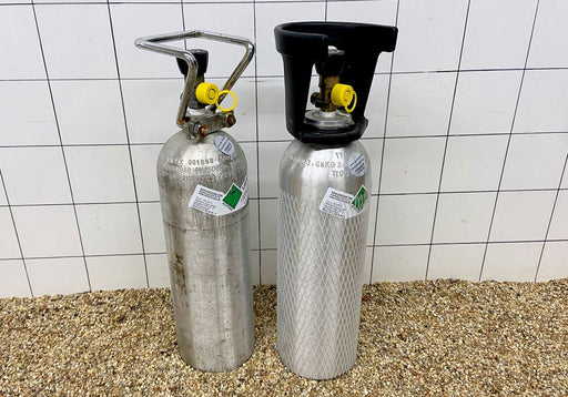 CO2 CYLINDER- FLASCHE 2000g (gefüllte Mehrweg-Flasche)