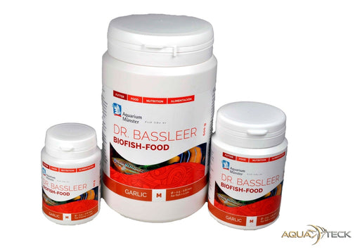 DR. BASSLEER Biofish Food GARLIC M 60g aqua-teck