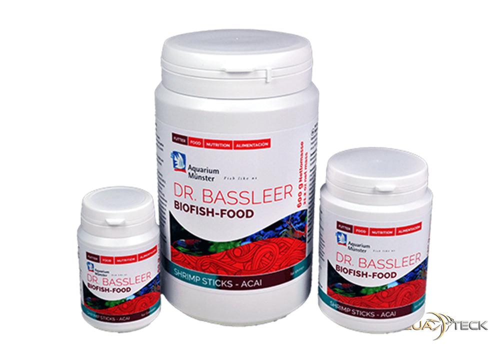 DR. BASSLEER Biofish Food Shrimp Sticks Acai 60 g