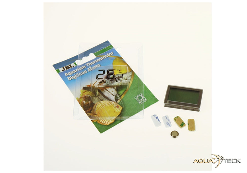 JBL Aquarium Thermometer DigiScan Alarm aqua-teck