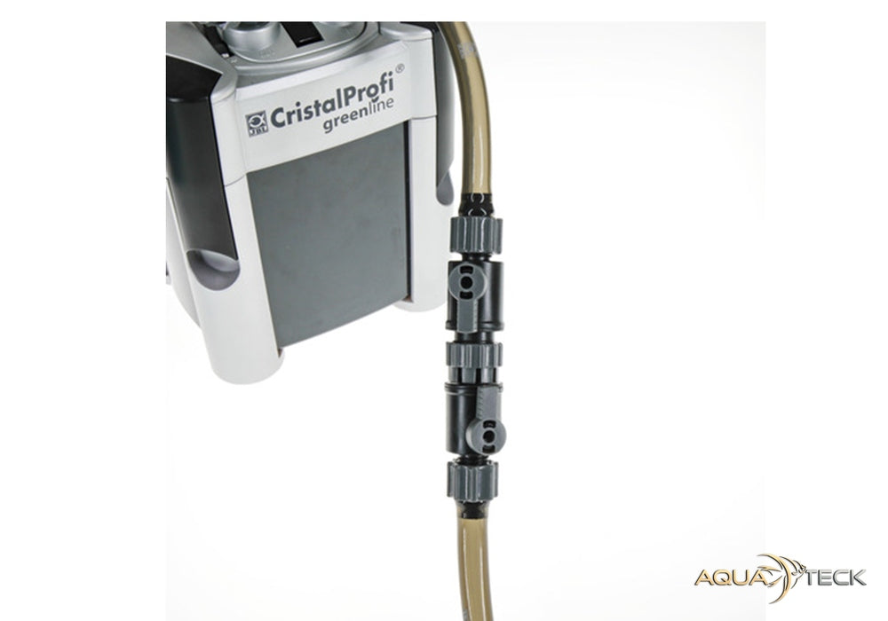 JBL Doppelhahn + Schnellkupplung 12/16 aqua-teck