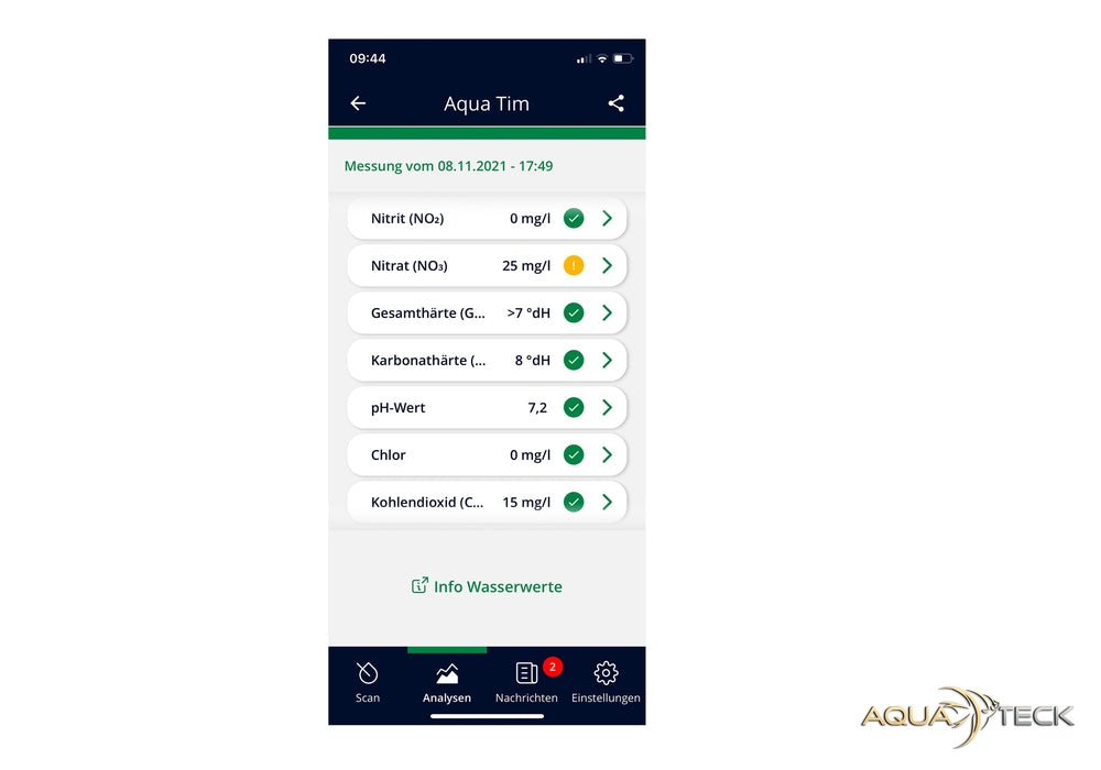 JBL ProScan Wassertest mit Smartphoneanbindung aqua-teck