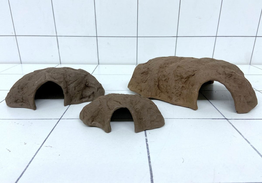 Kuhfladen- Keramik-Set