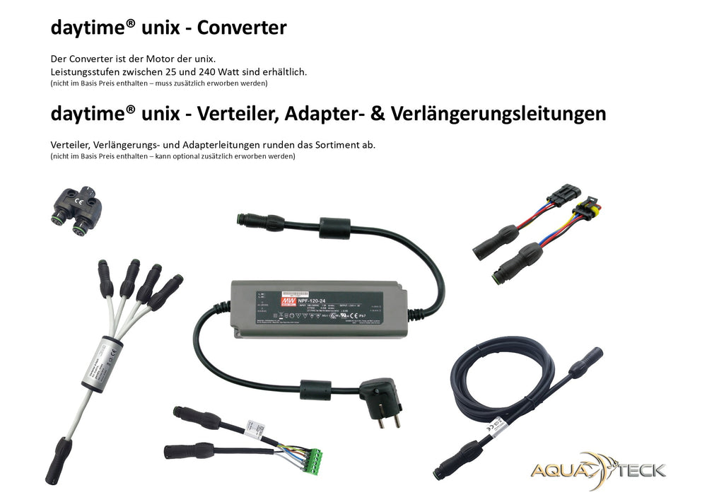 daytime® unix Komplett-Sets für Juwel Aquarien - unix JU Sets