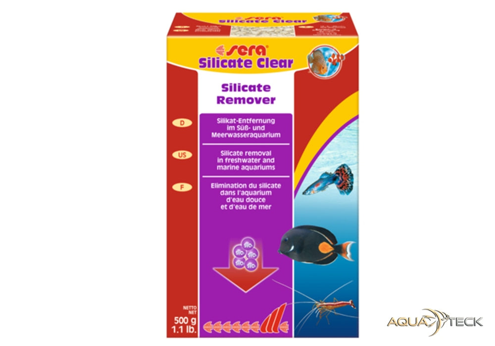 SERA marin silicate clear 500g aqua-teck