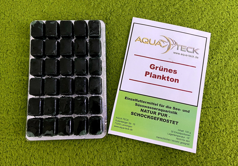 100g Grünes Plankton - Frostfutter aqua-teck