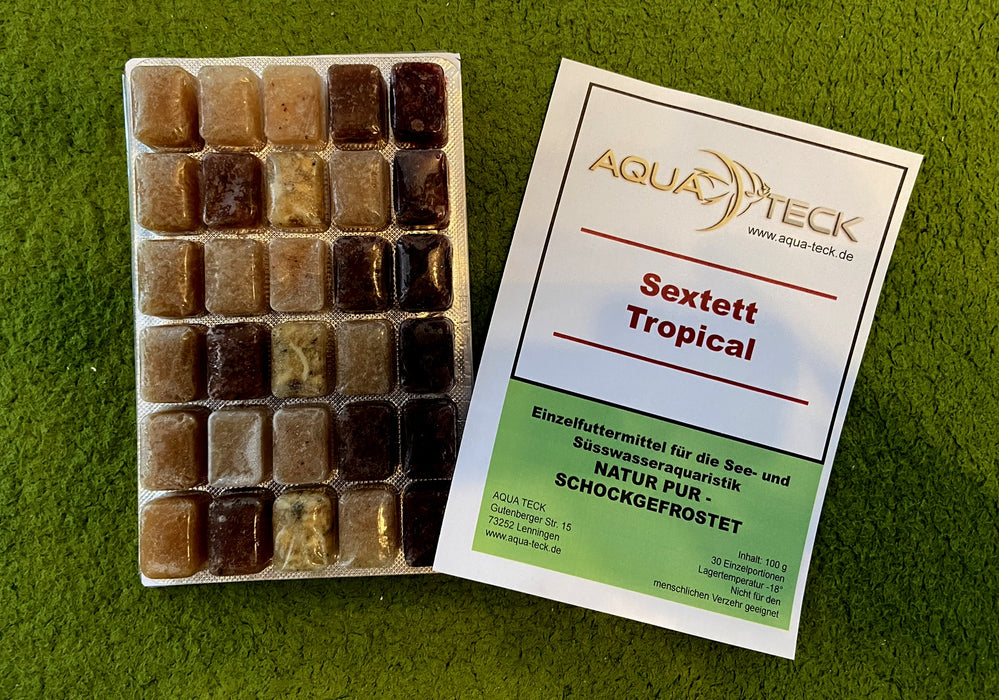 100g Sextett Tropical - Frostfutter aqua-teck