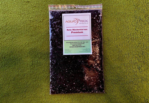 500g Rote Mückenlarven Premium - Frostfutter aqua-teck