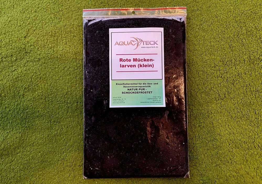 500g Rote Mückenlarven klein - Frostfutter aqua-teck