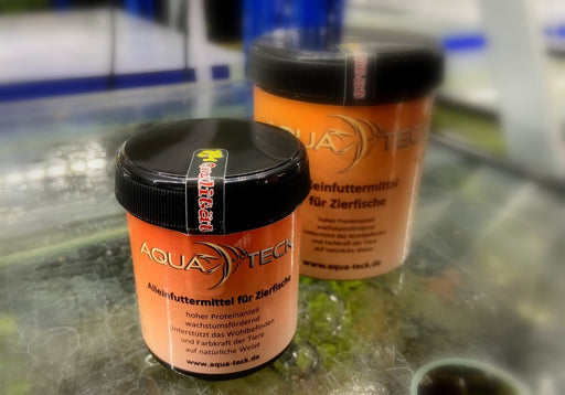 AQUA TECK Alleinfutter Gr. 1 0,4-0,6 mm Granulatfutter 75g