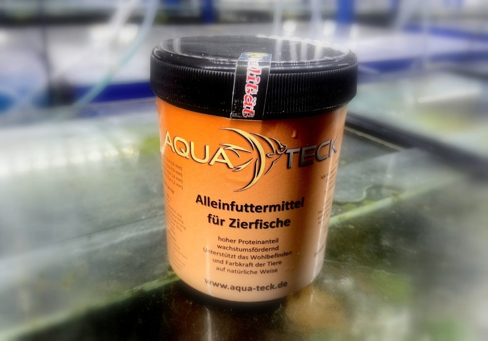 AQUA TECK Alleinfutter Gr. 3 0,9-1,4 mm Granulatfutter 175g aqua-teck