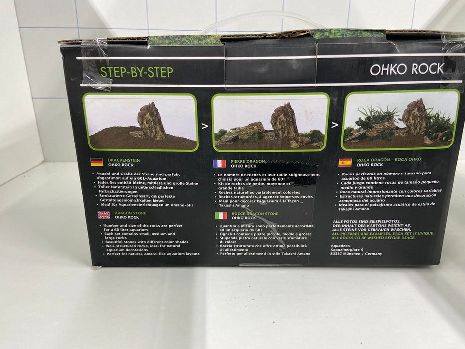 Drachensteinset für 60l Aquarium aqua-teck