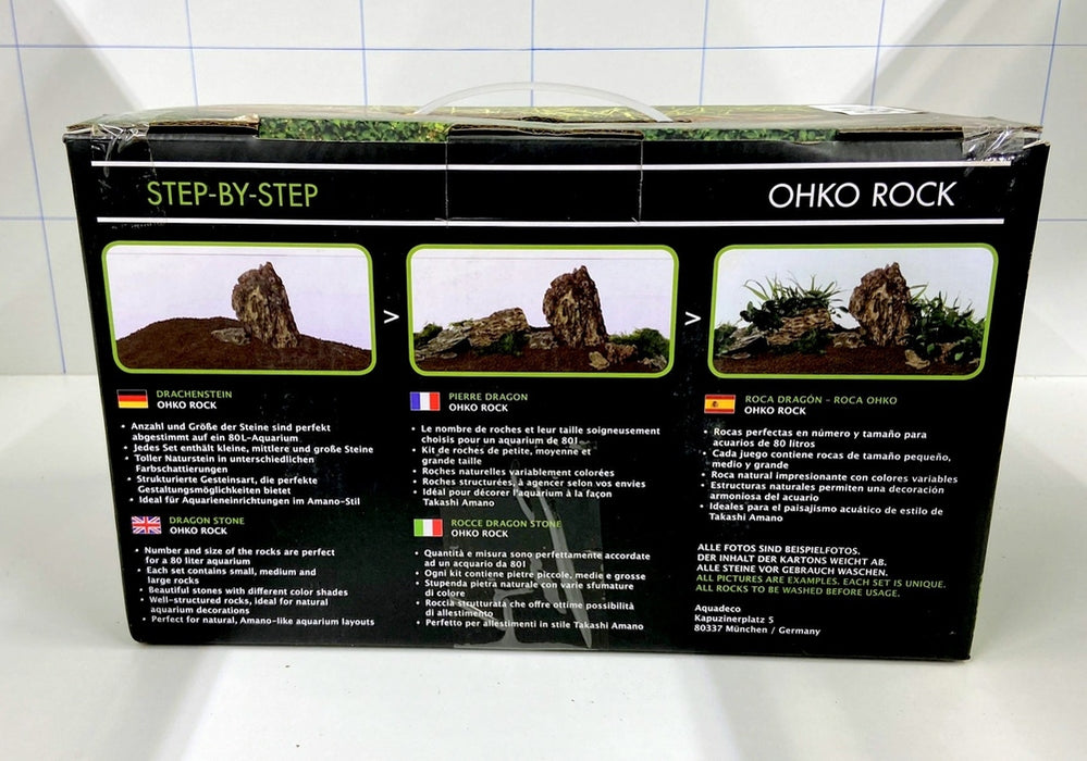 Drachensteinset für 80l Aquarium aqua-teck